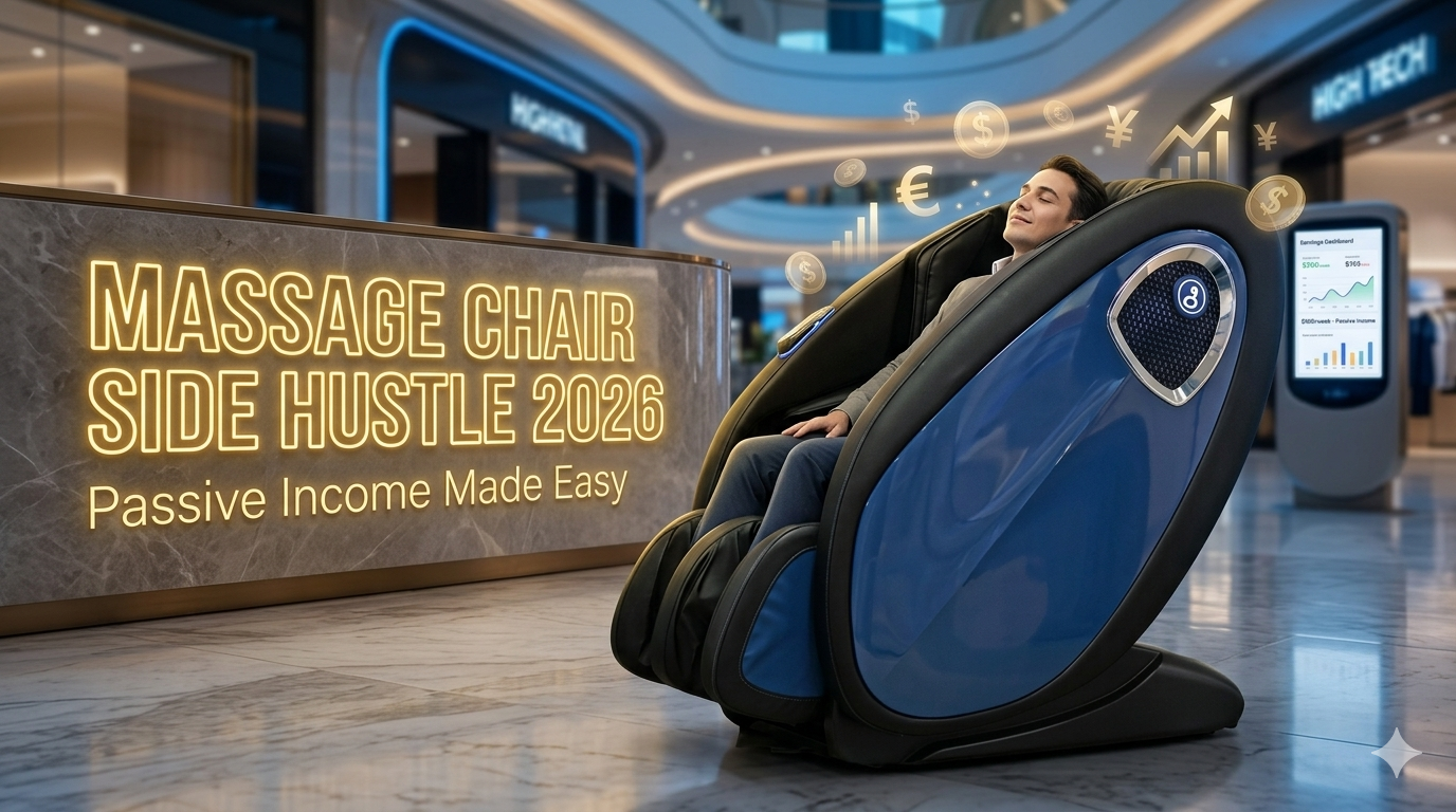 massage chair side hustle passive income business guide